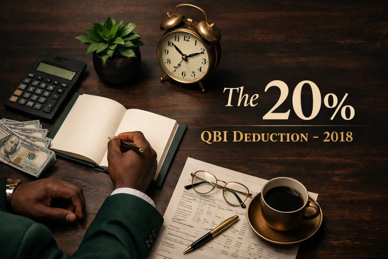 The 20% QBI Deduction – 2018