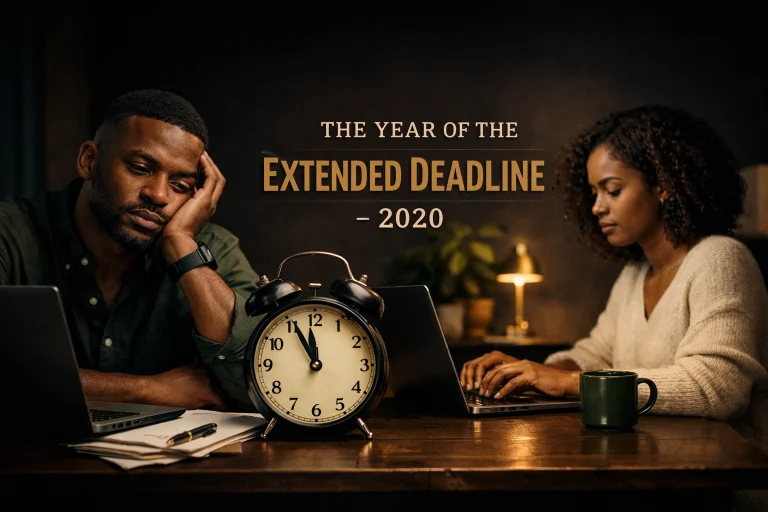 The Year of the Extended Deadline – 2020