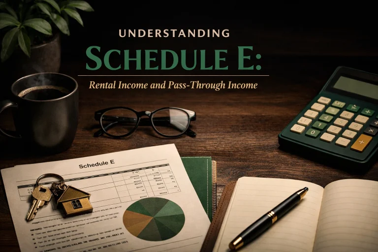 Understanding Schedule E: Rental Income and Pass-Through Income