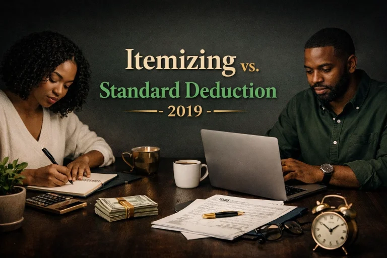 Itemizing vs. Standard Deduction – 2019
