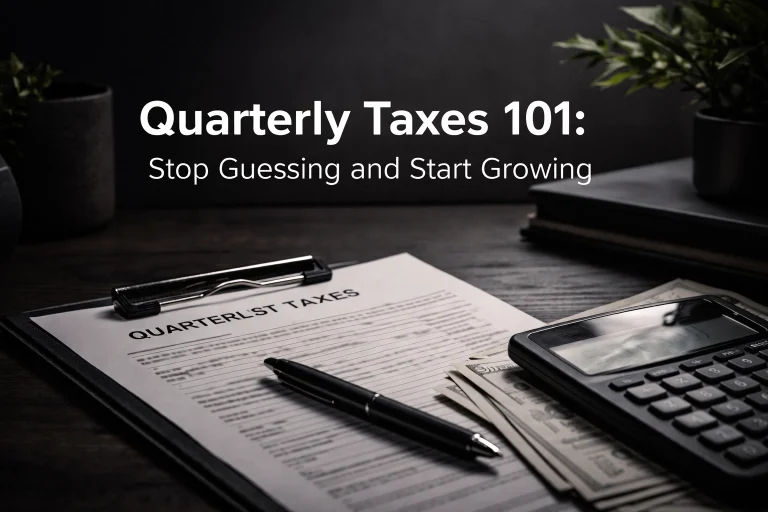 Quarterly Taxes 101: Stop Guessing and Start Growing