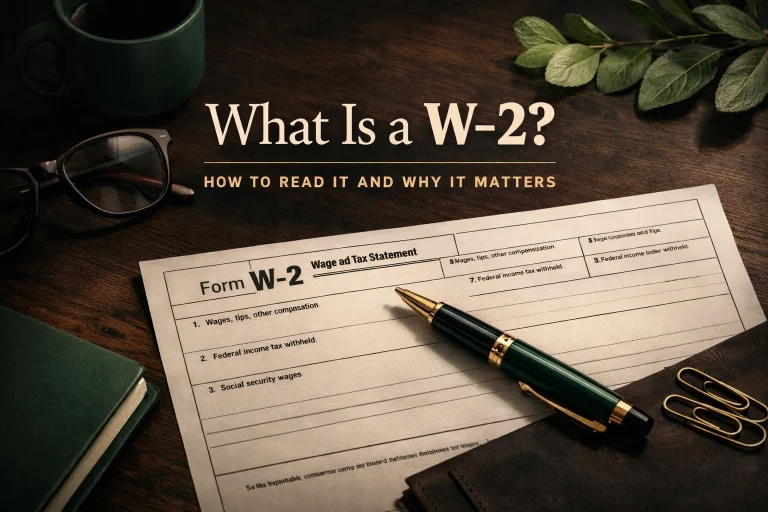 What Is a W-2? How to Read It and Why It Matters
